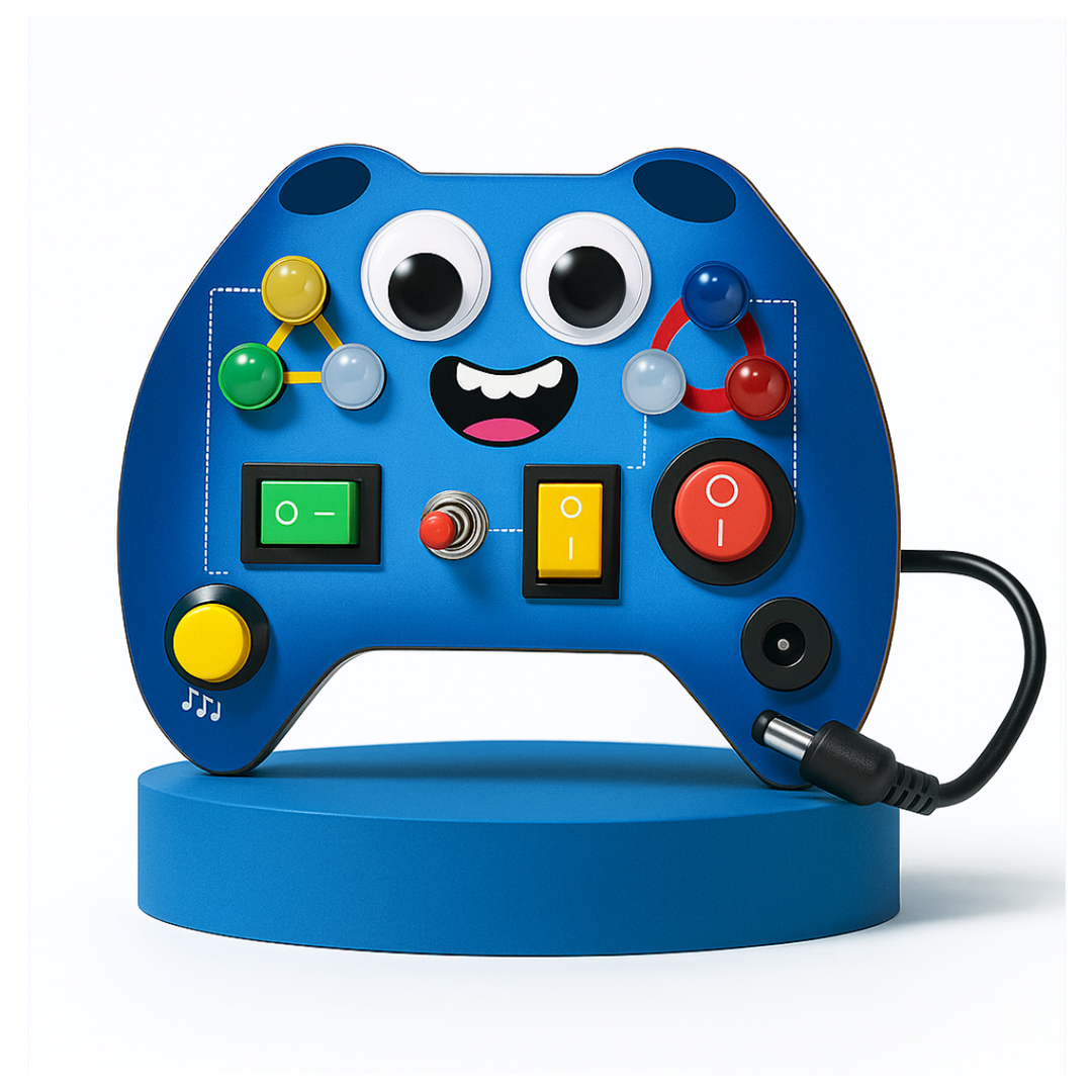 Mini-Minds Controller Montessori Busy Board