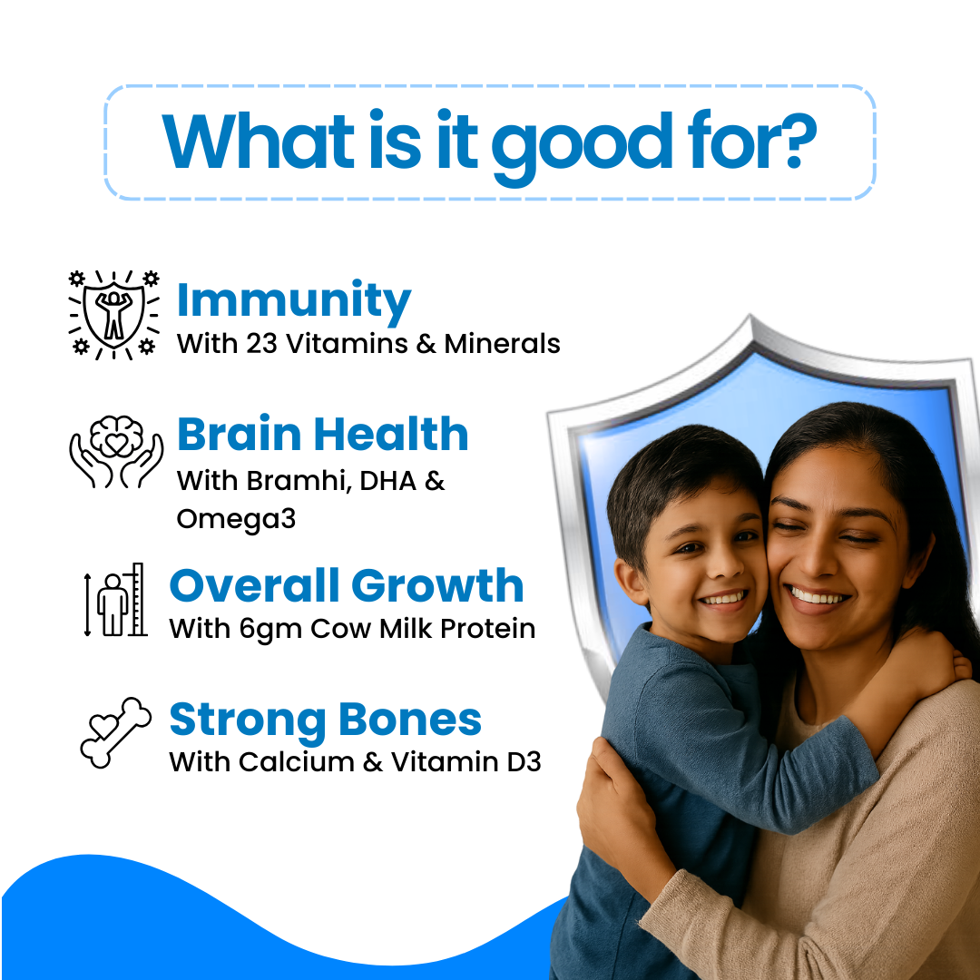 100% Natural Nutritional Drink for Kids 7-13 Yrs