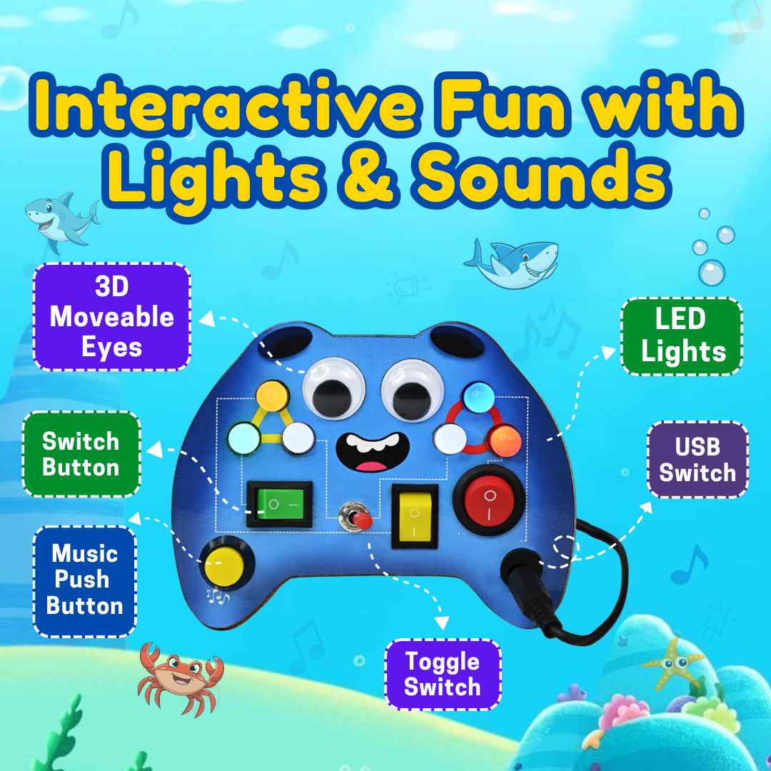 Montessori Busy Board Mini-Minds Controllerš®