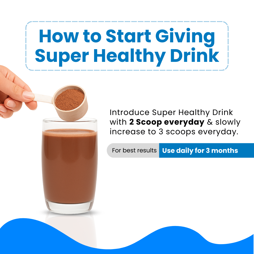 100% Natural Nutritional Drink for Kids 7-13 Yrs