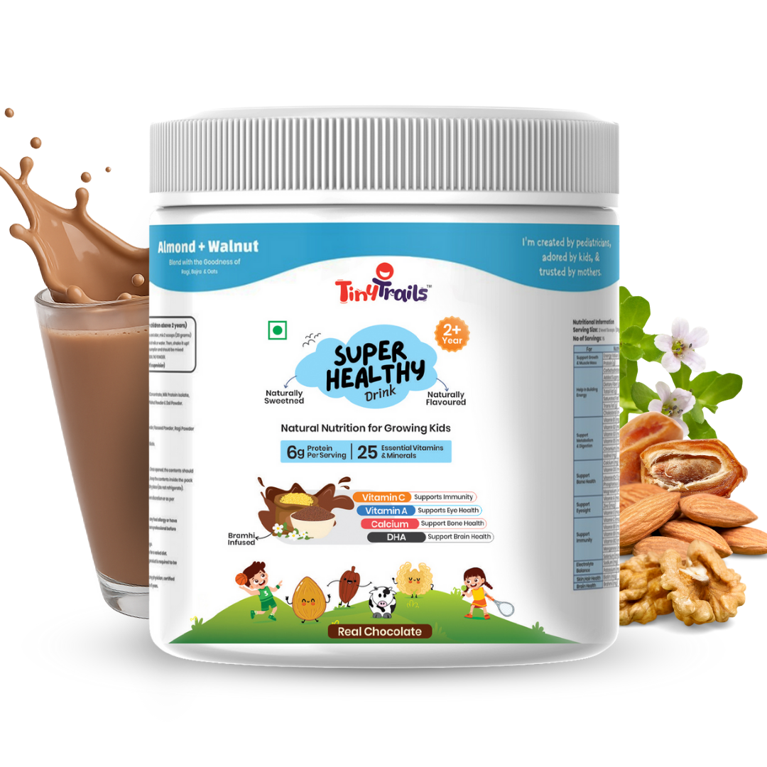 100% Natural Nutritional Drink for Kids 2-6 Yrs | Supports Growth & Development, No Additives